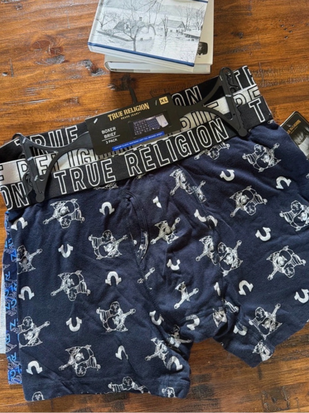 True Religion Boxer Briefs XL 3 Pack